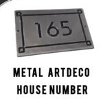 Solid Aluminium House Numbers