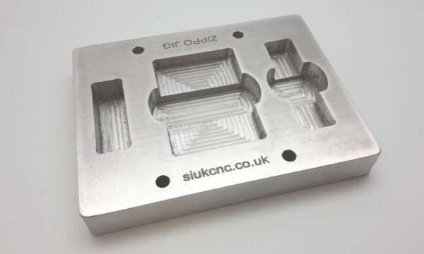 Aluminium Fixture Jig for Engraving Zippo Armor Lighters - Image 4