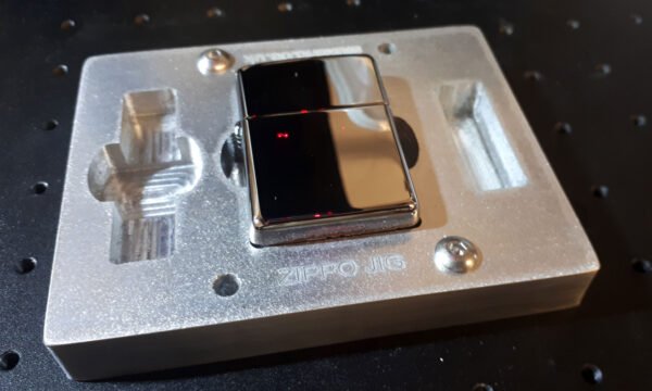 Aluminium Fixture Jig for Engraving Zippo Armor Lighters - Image 6