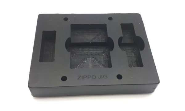 3 position jig for engraving zippo lighters, face, side & top